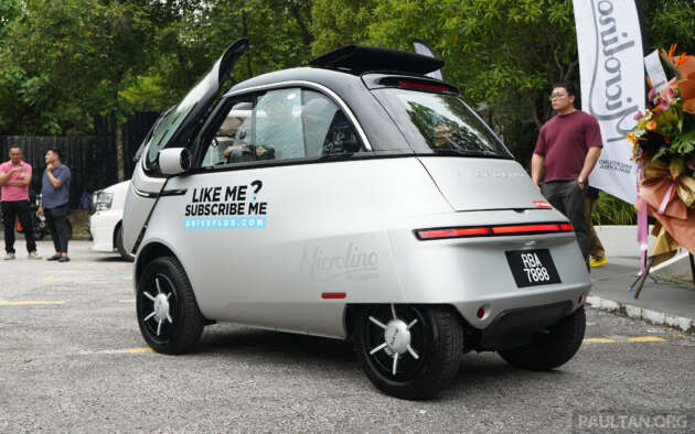 Microlino kini di Malaysia – EV kecil dari Eropah, 17 PS/17.9 Nm, harga dan jualan bermula awal 2026