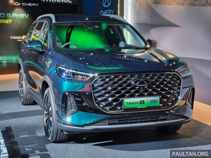 Chery Tiggo 8 PHEV di M’sia – 1.5T hibrid, 279 PS/365 Nm,  jarak gerak hingga 1,200 km; dari RM159,800 1978857