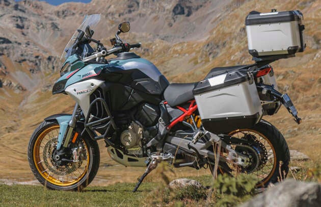 2026 Ducati Multistrada V4 Rally updated, new colour