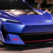 Subaru Performance-B and Performance-E STI concepts preview future petrol, electric WRX STIs