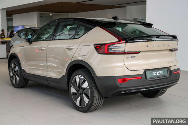 Volvo EC40 Ultra Single Motor 2026 di M’sia — galeri penuh EV RWD; 238 hp/420 Nm, 488 km, RM249k