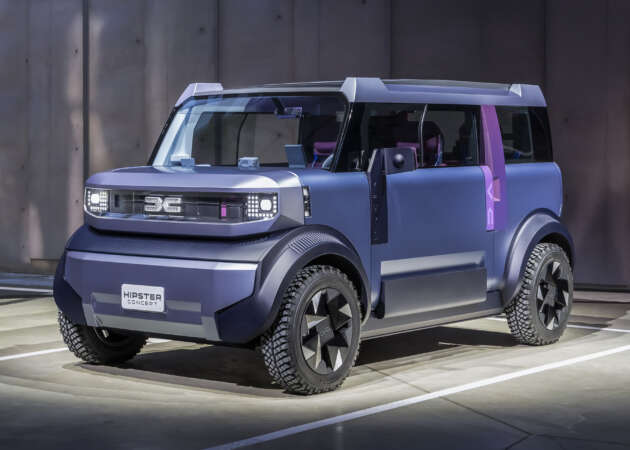 Dacia Hipster Concept beri petunjuk kepada model EV mampu milik kompak petak, empat tempat duduk