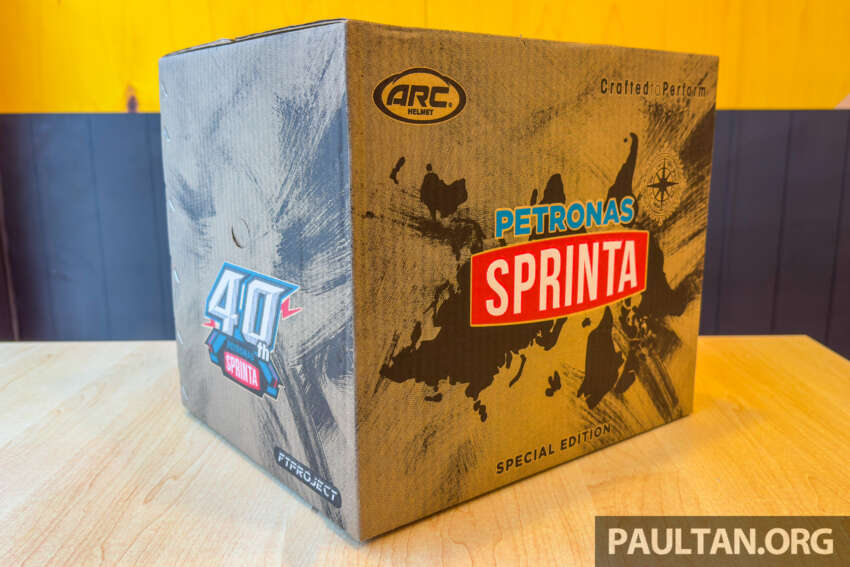 Petronas Sprinta keluarkan helmet terhad 5,000 unit sempena ulang tahun, jualan mula malam ini, RM298 1977834