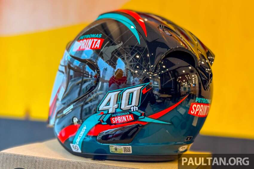 Petronas Sprinta keluarkan helmet terhad 5,000 unit sempena ulang tahun, jualan mula malam ini, RM298 1977865