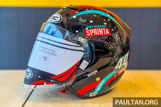 Petronas Sprinta keluarkan helmet terhad 5,000 unit sempena ulang tahun, jualan mula malam ini, RM298