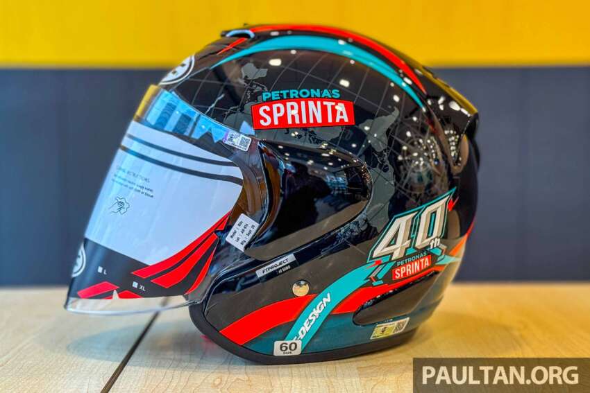 Petronas Sprinta keluarkan helmet terhad 5,000 unit sempena ulang tahun, jualan mula malam ini, RM298 1977841