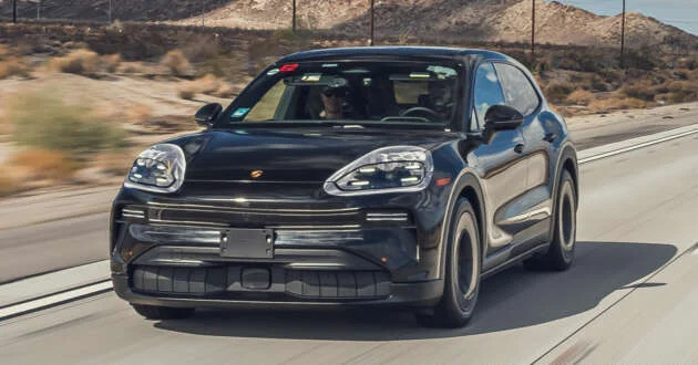 2026 Porsche Cayenne Electric – PPE-based EV; 800V tech, 400 kW DC, 113 kWh battery, over 600 km WLTP