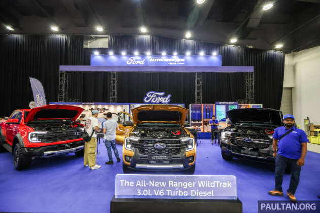Ford Ranger XLT Plus, WildTrak 3.0 TD, Raptor petrol dipamer di ACE 2025 – penjimatan sehingga RM16k