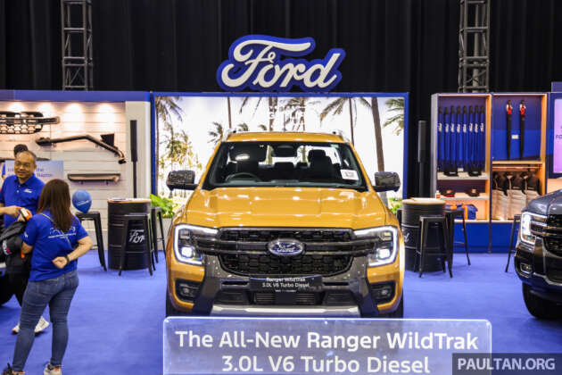 Ford Ranger XLT Plus, WildTrak 3.0 TD, Raptor petrol dipamer di ACE 2025 – penjimatan sehingga RM16k