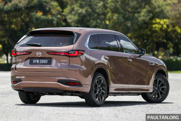 Mazda CX-80 2.5G PHEV AWD di Malaysia – RM297k,  328 PS/500 Nm, 6-tempat duduk, jarak gerak EV 65 km
