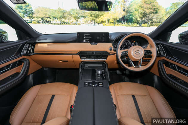 Mazda CX-80 2.5G PHEV AWD di Malaysia – RM297k,  328 PS/500 Nm, 6-tempat duduk, jarak gerak EV 65 km