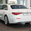 2025 Mercedes-Benz S580e in Malaysia – full gallery of updated luxury PHEV sedan with 60 kW DC, RM739k