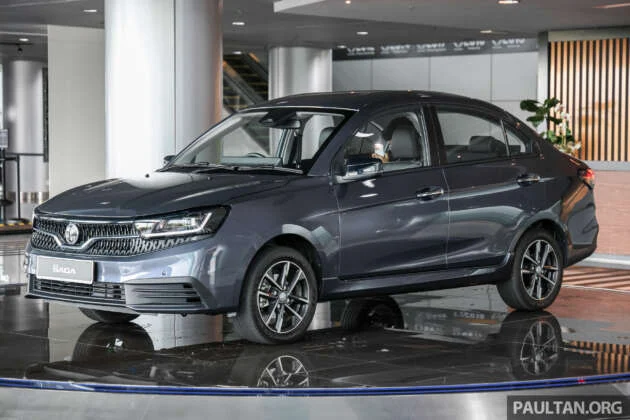 Proton Saga 2026 dilancarkan di Malaysia — Standard, Executive, Premium; 1.5L NA 120 PS; dari RM38,990