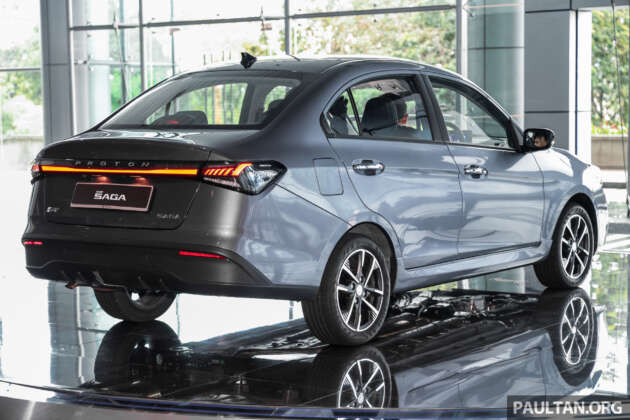 Proton Saga 2026 dilancarkan di Malaysia — Standard, Executive, Premium; 1.5L NA 120 PS; dari RM38,990