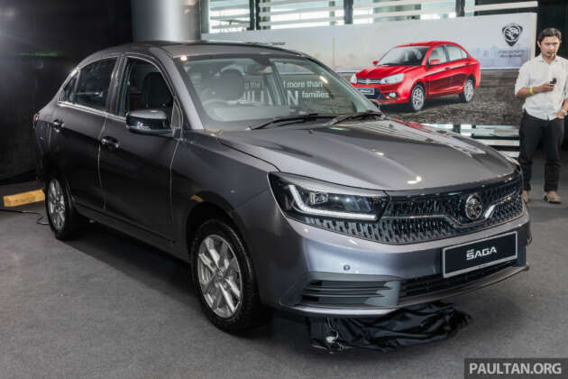 Proton Saga 2026 dilancarkan di Malaysia — Standard, Executive, Premium; 1.5L NA 120 PS; dari RM38,990