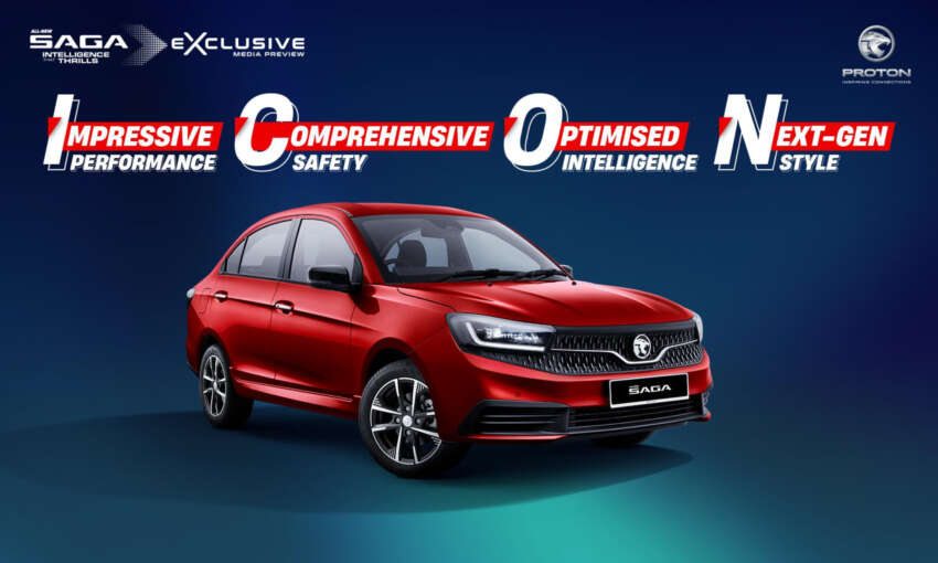 2026 Proton Saga MC3 Premium, Executive full details: 120 PS/150 Nm 1.5L, timing chain, 4AT or Punch CVT 1991291