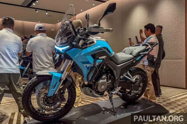Morbidelli T502X dilancarkan untuk pasaran Malaysia – enjin dua silinder selari 486 cc, TFT, TPMS, RM28,888