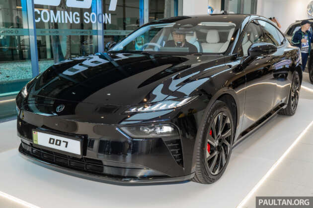 Dongfeng 007 dipertonton di M’sia – sedan EV dengan kuasa sehingga 544 PS, jarak gerak CLTC 650 km