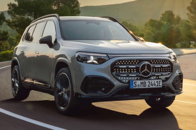 2026 Mercedes-Benz GLB – 7-seat EV SUV, up to 631 km, 320 kW DC charging, 400V optional, hybrid later