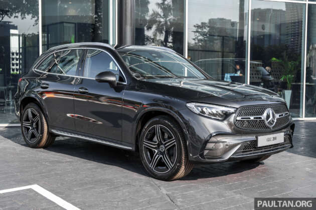Mercedes-Benz GLC 200 4MATIC dilancarkan — varian paling asas, 2.0L mild-hybrid, 204 hp/320 Nm; RM330k