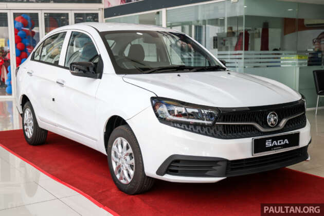2026 Proton Saga Standard MC3 – full gallery of base variant; only sub-RM40k car in M’sia with 1.5L engine