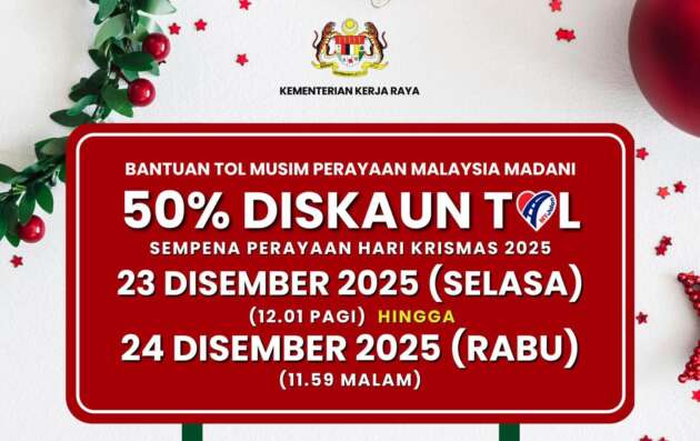 Over 2.2 million vehicles expected to enter Penang during Christmas and year-end school holidays