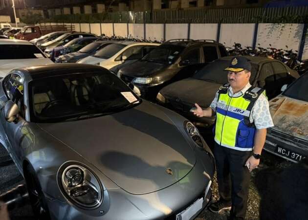 JPJ ‘cekup’ 2,685 pemilik kenderaan mewah yang tiada cukai jalan yang sah – Porsche mendahului senarai
