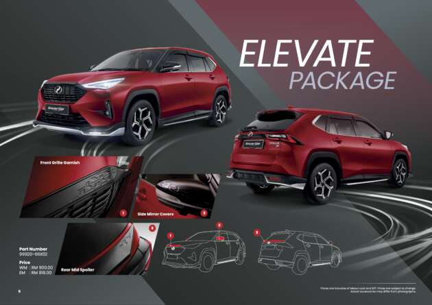Perodua Traz dengan pakej aksesori rasmi GearUp — jaminan setahun, boleh masuk ansuran pembiayaan