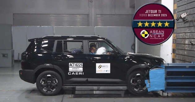 Jetour T1 raih ASEAN NCAP lima-bintang – akan tiba di Malaysia tidak lama lagi, dipasang dalam negara?