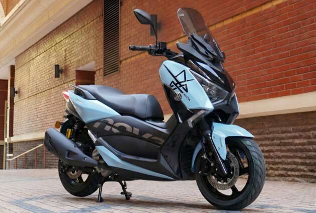 2026 Aveta Nova 250 scooter in new colours for Malaysia,  recommended retail price of RM14,388