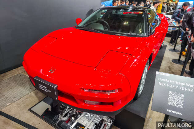 Honda Heritage Works showcases restored Honda NSX NA1 at TAS 2026 – new business launches April 1