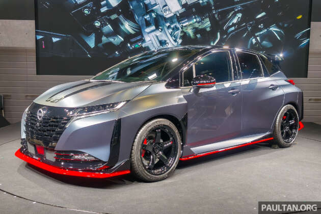 Nissan Aura Nismo RS Concept di Tokyo Auto Salon – hatchback prestasi guna sistem hibrid X-Trail Nismo