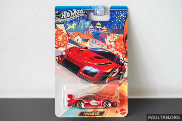 Hot Wheels lancarkan model diecast Porsche 935 Lunar New Year Silver Series untuk Asia Pasifik