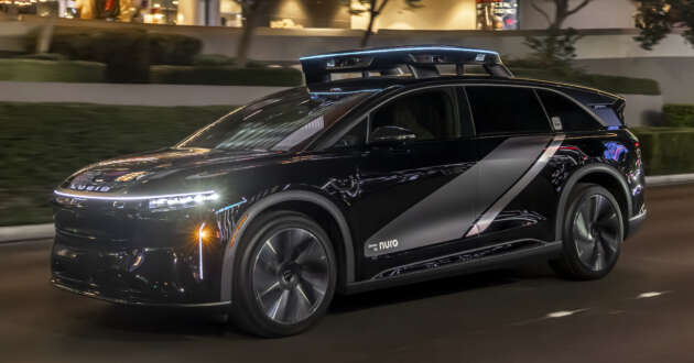 Lucid Gravity 6-passenger robotaxi unveiled at CES 2026 – to enter service in San Francisco, US this year