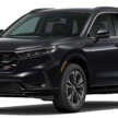 Honda CR-V returns to Japan – sixth-gen is e:HEV RS hybrid only with available Black Edition; from RM128k