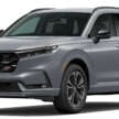 Honda CR-V returns to Japan – sixth-gen is e:HEV RS hybrid only with available Black Edition; from RM128k