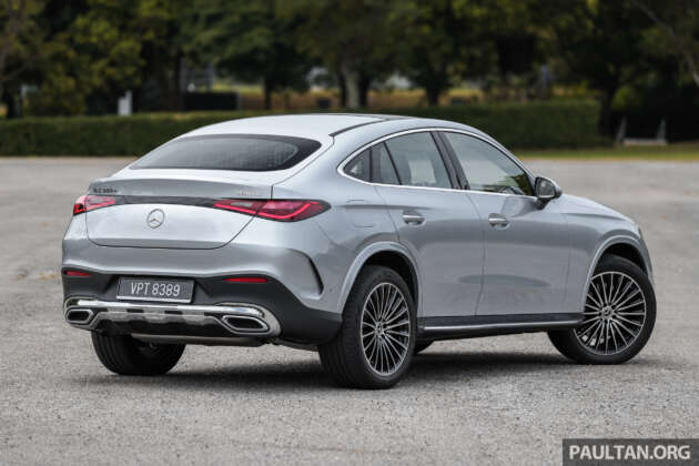 Mercedes-Benz GLC350e 4Matic Coupe Malaysia rear