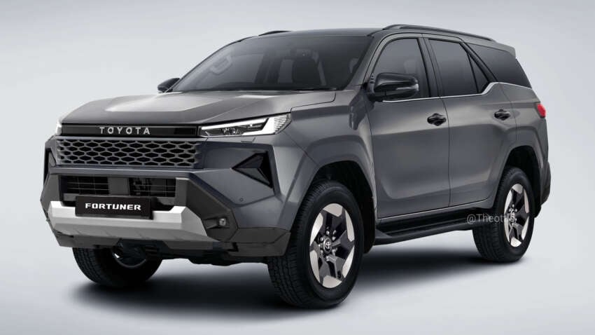 2026 Toyota Fortuner spied – based on new Hilux, heavy facelift with carryover body structure 2044333