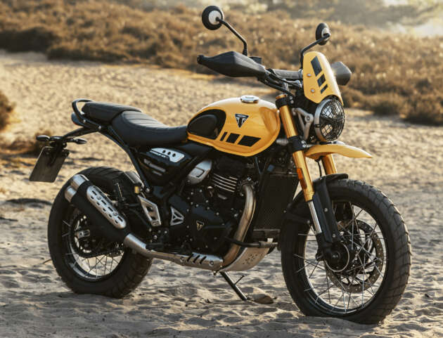 2026 Triumph Scrambler 400 XC in Malaysia this March, priced at RM34,200, bookings taken now
