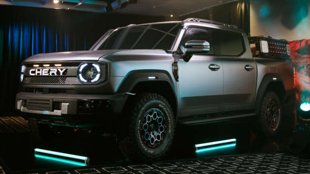 Chery KP31 didedah – trak pikap konsep diesel PHEV rupa seperti Ford Bronco, bakal tiba di Malaysia?