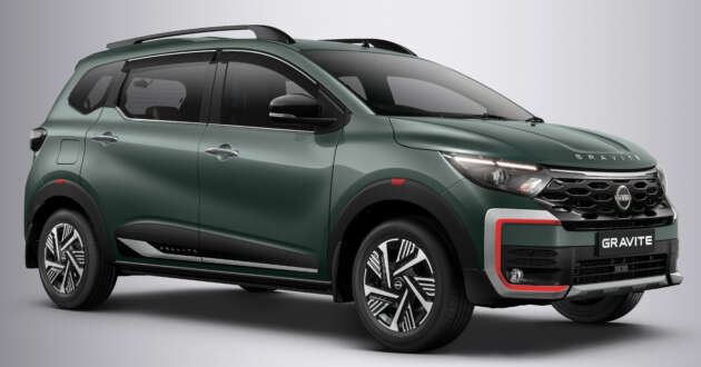 Nissan Gravite diperkenalkan di India – MPV 7-tempat duduk bermula RM24k, rebadge  dari Renault Triber