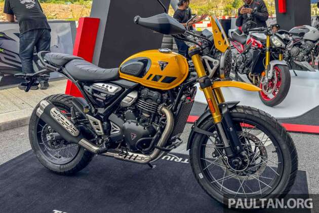 GALERI: Triumph Scrambler 400 XC – RM34,200