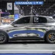 Geely EX2 bodykit shown in Thailand – the Proton eMas 5 EV twin gets dressed up in various styles