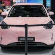 Geely EX2 bodykit shown in Thailand – the Proton eMas 5 EV twin gets dressed up in various styles