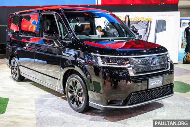 2026 Honda StepWGN on display in Bangkok – e:HEV Spada variant at RM216k; CBU Japan; 2.0L hybrid