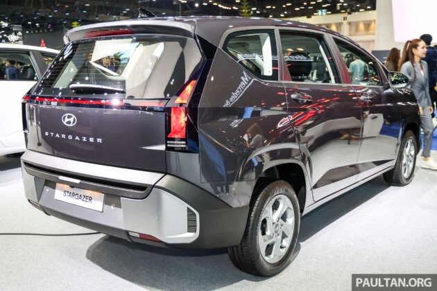 Hyundai Stargazer 2026 di Bangkok — MPV 1.5L segmen B, dari RM88k di Thailand; tiba di Malaysia Q4