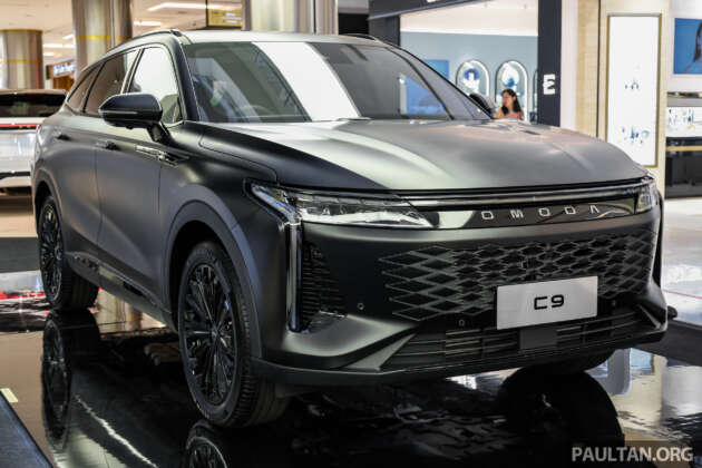 Omoda C9 Matte Black Limited Edition di Malaysia – unit terhad, penghantaran sudah bermula, RM192k