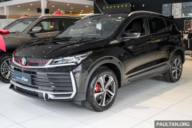 Proton X50 Black Edition 2026 – warna Quartz Black, terhad 200 unit, asas Flagship, rebat Raya RM7,000