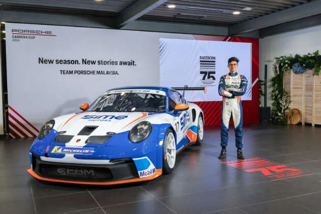 Porsche Malaysia pilih pelumba simulator Naquib Azlan untuk sertai Porsche Carrera Cup Asia 2026