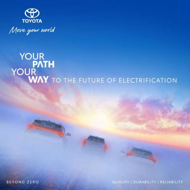 Toyota bZ4X, Hilux EV and Urban Cruiser EV teased for Malaysia – at long last, Toyota EVs for our market!